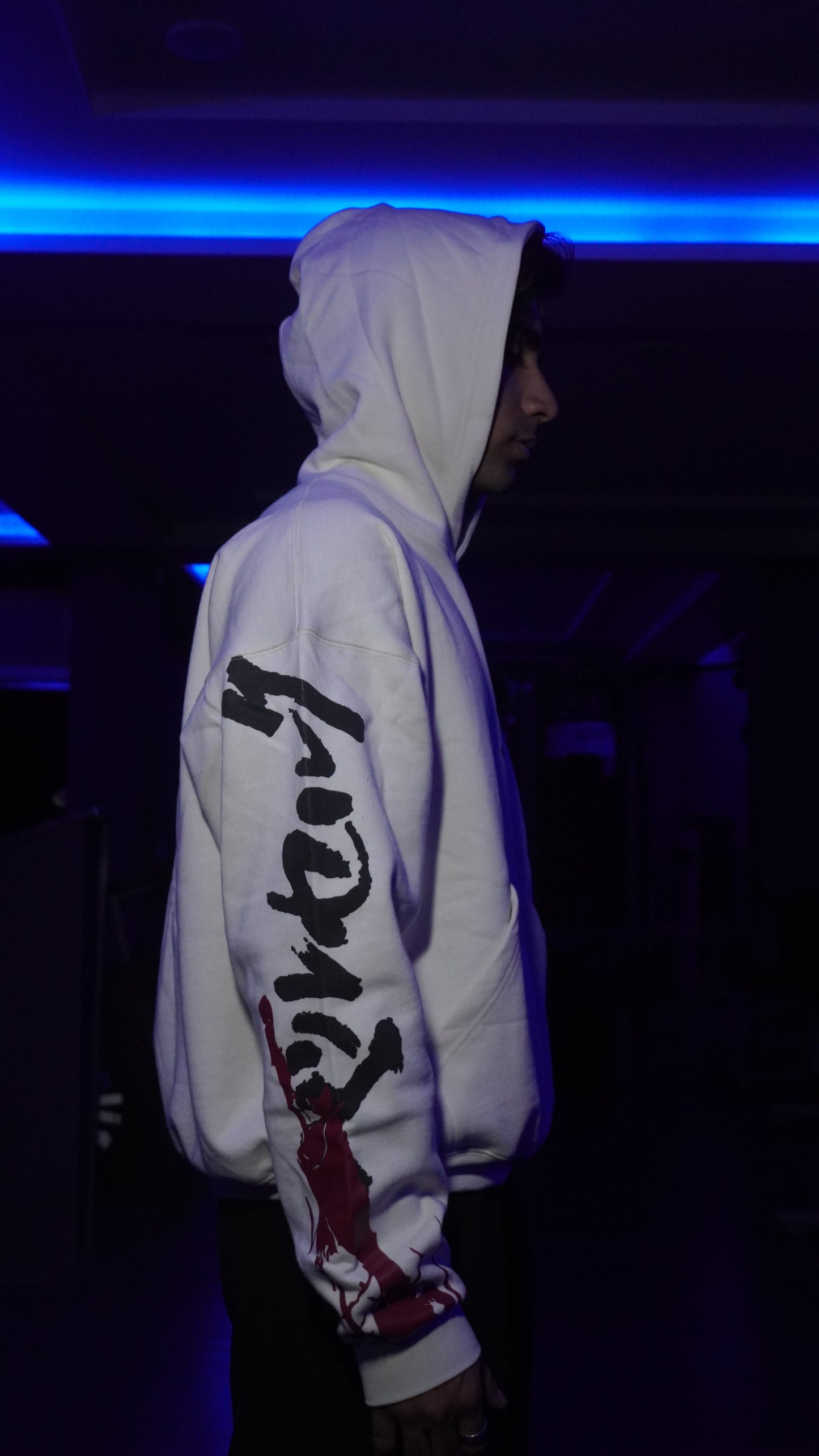 White Berserk Hoodie